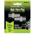 Legacy Mfg 0.25 in. Body x 0.25 in. High Flow Plug MTA53440FZ-2PK